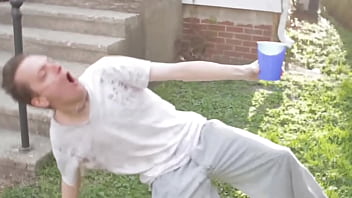 Homeless man looking for love on a saturday night