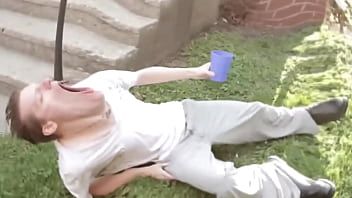 Homeless man looking for love on a saturday night