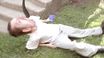 Homeless man looking for love on a saturday night