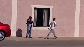 Homeless man looking for love on a saturday night