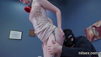 Wild tart gets her fuckholes spread and toughly fucked