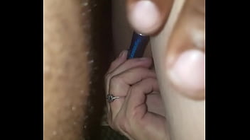 Gina loving that stroking