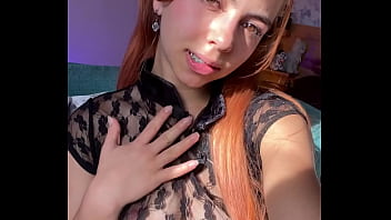 My first experience masturbating with gloves on my room