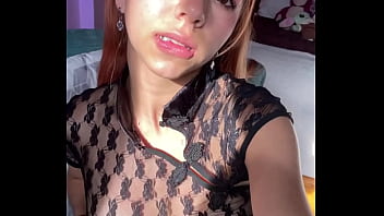 My first experience masturbating with gloves on my room