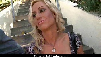 Hardcore interracial pussy fuck 1