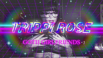 Curvy tattooed trippi rose's cum tastic time as a goth girlfriend