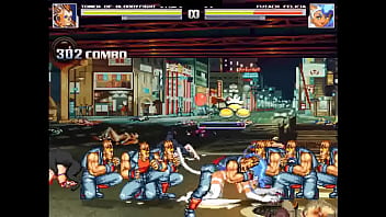 Cat girl gets fucked in group sex