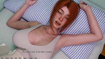 Being a dik #56 taking care of busty redhead sorority president while she is sick ends up cuddling and taking a nap with her
