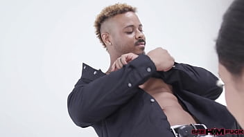 Thug stud arnez gets a sloppy rimjob from harding camila cortez