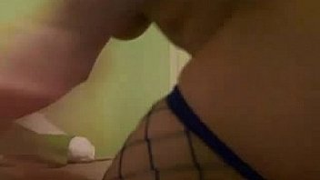 Camgirl stripping and masturbating