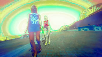 Rainbow dolphin music