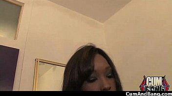 Amateur Ebony Interracial Group Sex With Facial 24 thumbnail