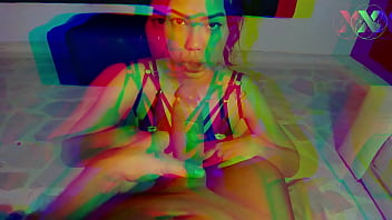 Delight of two friends they give me a great deep blowjob pov