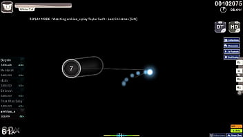 Osu play last christmas fc by amkioe x 6 digit hddt