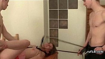 Kinky teen plays with fire