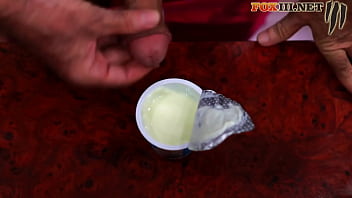 Special yogurt from naughty guy with surprise cum eating #surprise #cum #cumshot #cumeating #surprisecumeating #nsfw