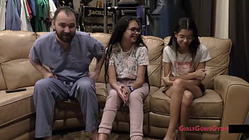 The pre employment physical angel santana and aria nicole