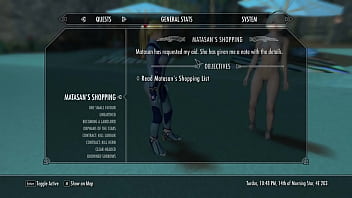 Skyrim making hawt sexy screenshots n stuff behind the scenes