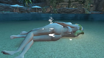 Skyrim making hawt sexy screenshots n stuff behind the scenes
