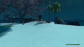 Skyrim making hawt sexy screenshots n stuff behind the scenes