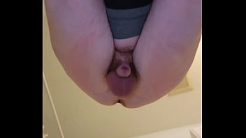 Water bottle and dildos in my ass