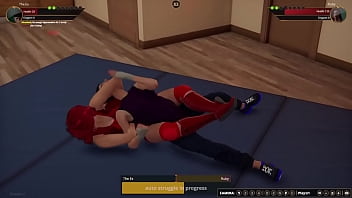 The ex vs ruby nf3d female mma apartment wrestling