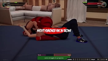 The ex vs ruby nf3d female mma apartment wrestling