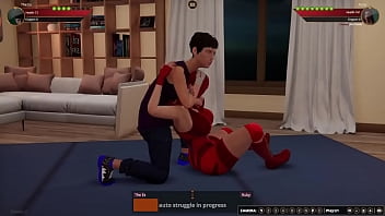 The ex vs ruby nf3d female mma apartment wrestling