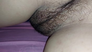 Playing with my stepsister's tight and meaty pussy