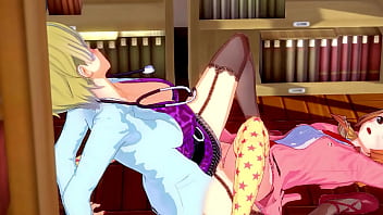 Lesbian girls making love