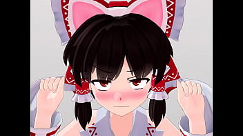 呆れながらゆさぶられる女たち 霊夢