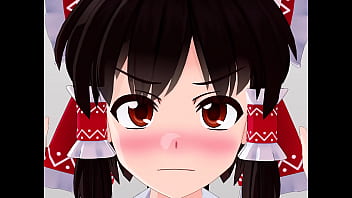 呆れながらゆさぶられる女たち 霊夢