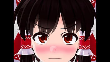 呆れながらゆさぶられる女たち 霊夢