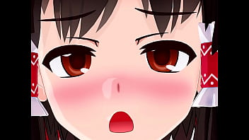 呆れながらゆさぶられる女たち 霊夢