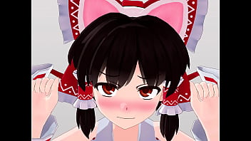 呆れながらゆさぶられる女たち 霊夢