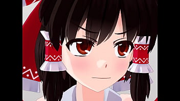 呆れながらゆさぶられる女たち 霊夢