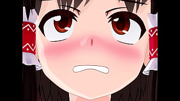 呆れながらゆさぶられる女たち 霊夢