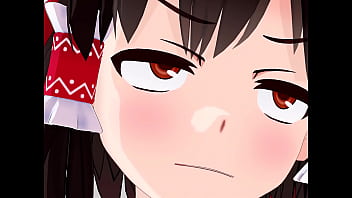 呆れながらゆさぶられる女たち 霊夢