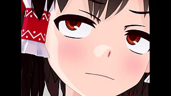 呆れながらゆさぶられる女たち 霊夢