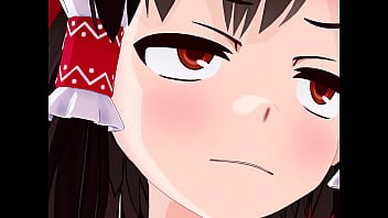 呆れながらゆさぶられる女たち 霊夢