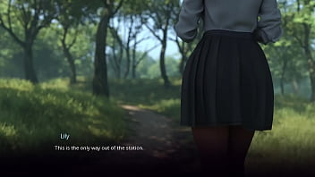 Village slut tranformation #01 busty dirty blonde university girl gets lost in a strange village