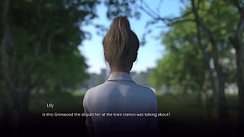 Village slut tranformation #01 busty dirty blonde university girl gets lost in a strange village