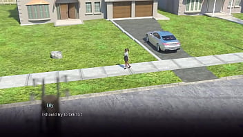 Village slut tranformation #01 busty dirty blonde university girl gets lost in a strange village