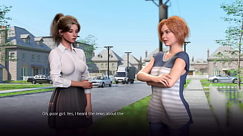 Village slut tranformation #01 busty dirty blonde university girl gets lost in a strange village