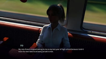 Village slut tranformation #01 busty dirty blonde university girl gets lost in a strange village