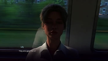 Village slut tranformation #01 busty dirty blonde university girl gets lost in a strange village