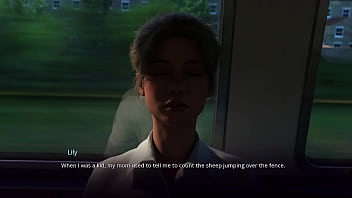 Village slut tranformation #01 busty dirty blonde university girl gets lost in a strange village