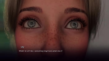 Village slut tranformation #01 busty dirty blonde university girl gets lost in a strange village