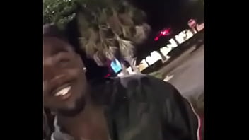 Markeesama rapping outside
