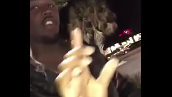 Markeesama rapping outside